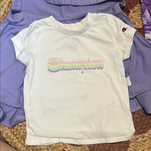 Champion Purple Hoodie and Leggings Set - Picture 2 of 7